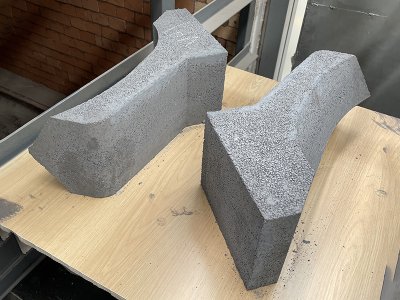 rake tooth brick