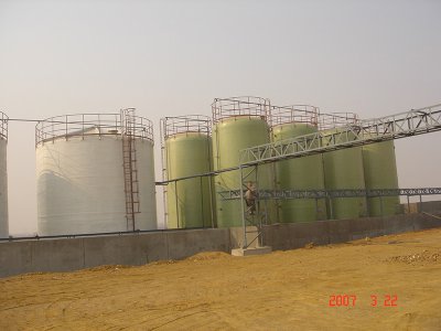 Sulfuric Acid & Hydrochloric Acid Storage Tanks